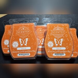 Lot of 5 Scentsy Wax Bars - Cider Mill